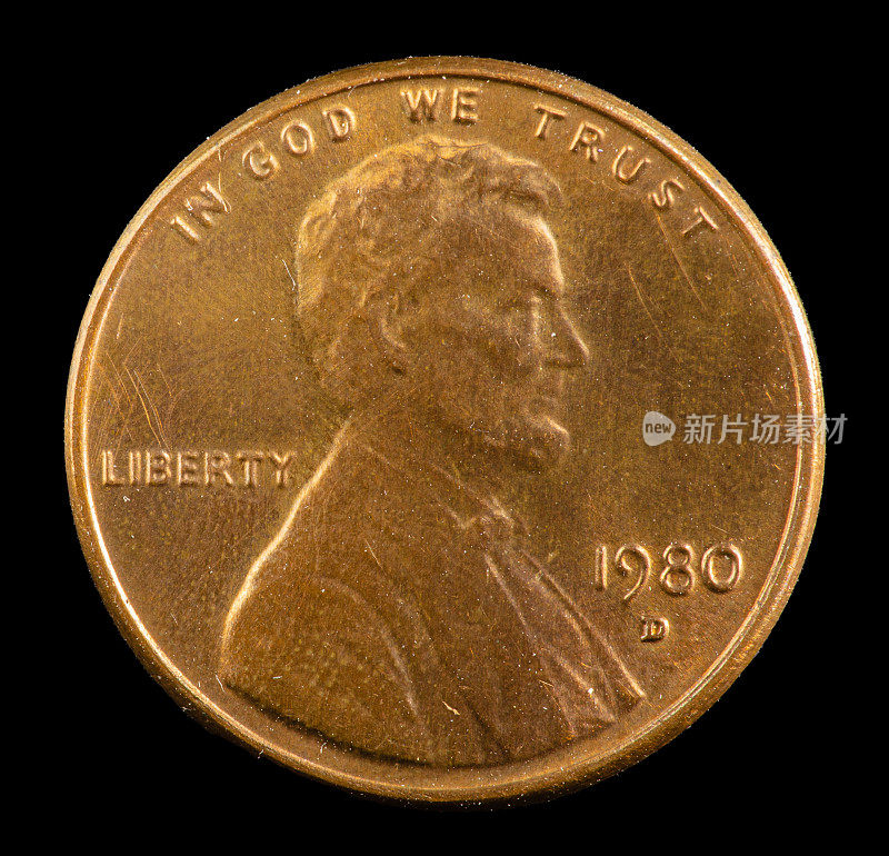 1980 D美元便士